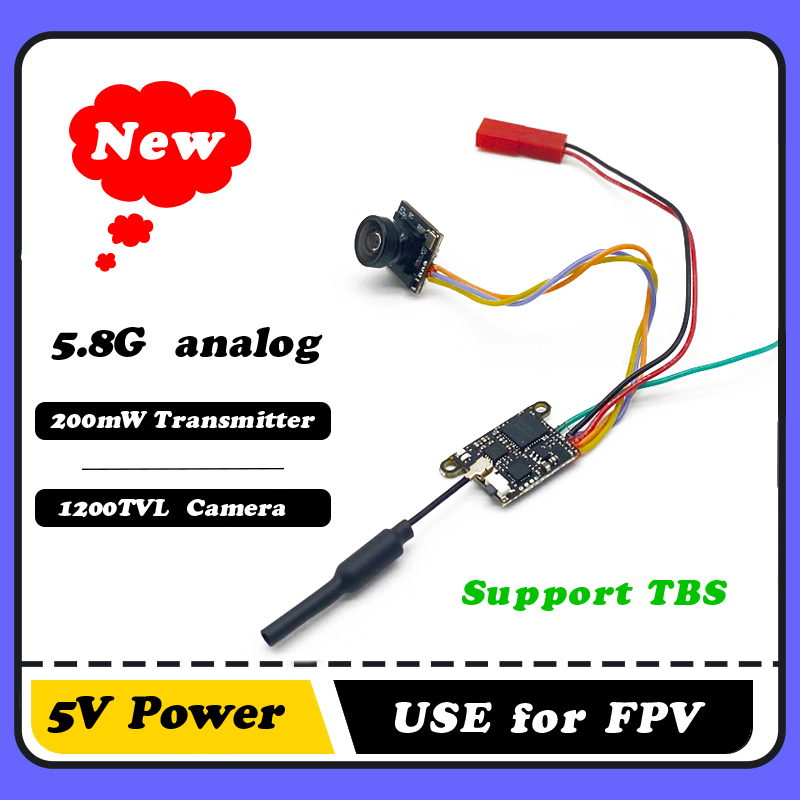 Fpv Drone Vtx - SLONWAKE 5.8G 1200TVL FPV Câmera VTX